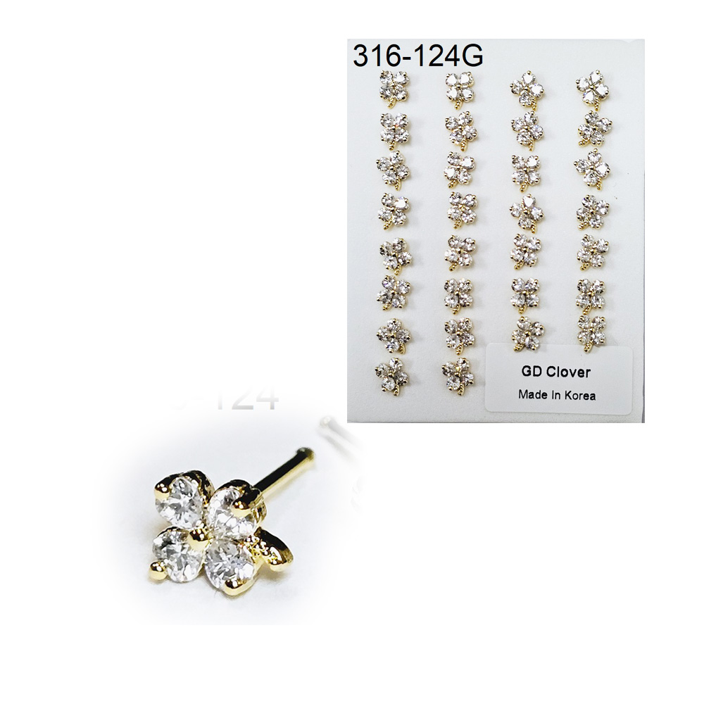 316-124 Gold Ball Tip (30pcs/Pad)